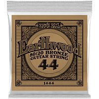 ERNIE BALL 1444  одиночная струна для акустической гитары Earthwood 80/20, калибр .044