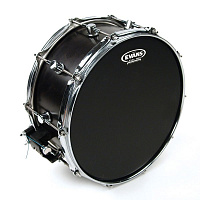 EVANS B14ONX2  пластик 14" Onyx 2-ply для малого барабана двойной, черное матовое покрытие