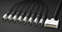 RME ALVA AO25-8XPro5 мультикор аналоговый, D-Sub 25 male  8 x XLR male, 5 метров