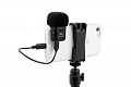 IK MULTIMEDIA iRig Mic Cast HD компактный цифровой микрофон для IOS и Android, 2 капсюля, подключение по Lightning, USB-C и Micro-USB