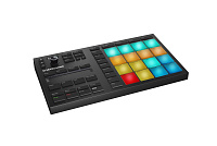 Native Instruments Maschine Mikro Mk3  Система, состоящая из компактного USB MIDI контроллера и ПО Maschine, 16 больших, чувствительных к силе нажатия пэдов