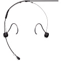 SHURE TH53B/O-MDOT Головной всенаправленный микрофон TwinPlex, кабель 1.6 мм, разъем MicroDot, цвет черный