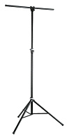 K&M 24620-000-35  стойка для световых приборов, черная, 1230 мм, 1750-3000 мм