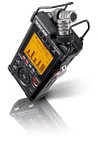 Tascam DR-44WLB портативный PCM стереорекордер со встроенными микрофонами, WAV/MP3/Broadcast Wav (BWF), русское меню